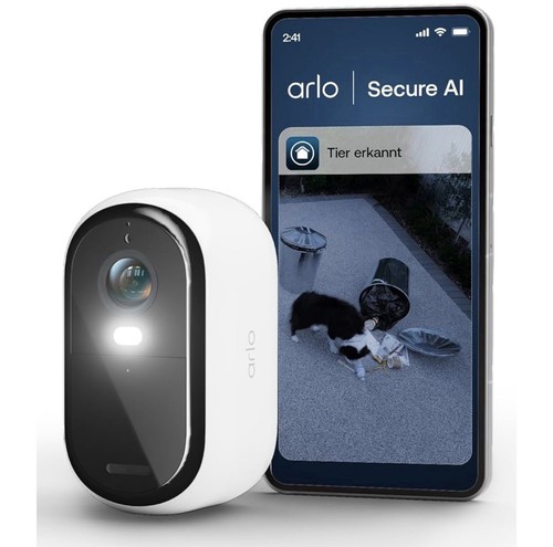 Arlo essential caméra - essential, 2k,